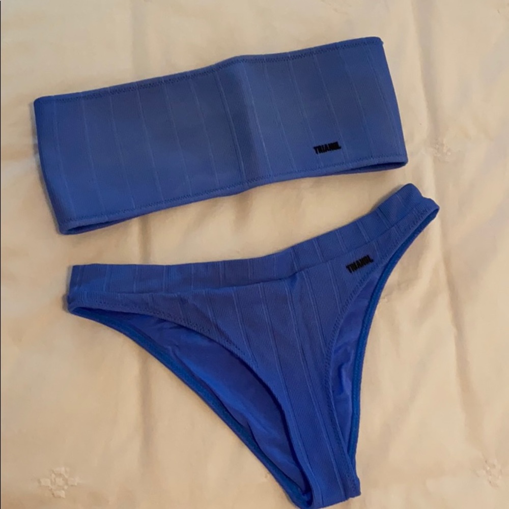 Blue two piece